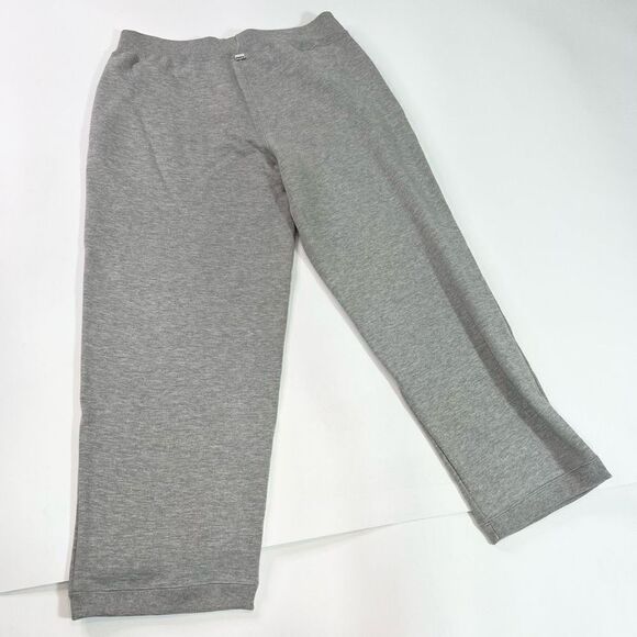 Roots Athletics Gym Pants Womens XL Gray Mix Pull-On Elastic Waist High Rise - Picture 8 of 10
